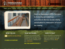 Tablet Screenshot of christmasinaction.org